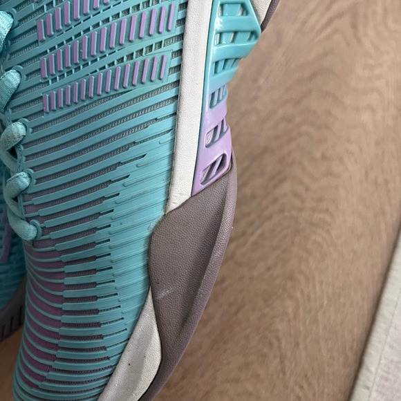 K-Swiss Women's Hypercourt Teal & Purple Athletic Sneakers - Picture 11 of 16